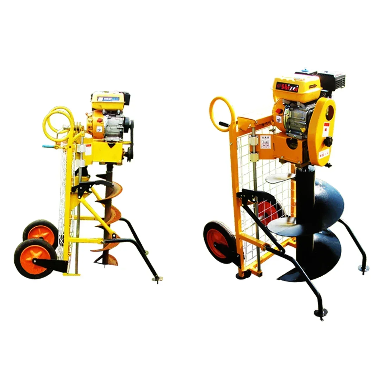 electric pole planing rigsEarth Augers/Digger/digging machine,fruit tree drilling machine,fertilizing pile driver