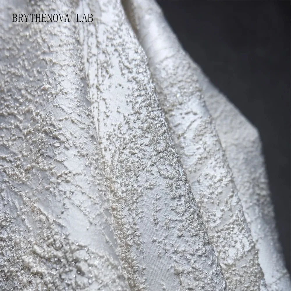 Irregular Particle Pattern Jacquard Fabric Three-dimensional Gradient Texture Color Fabric Cloth Coat, Jacket, Bag Clothing