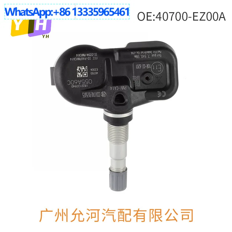 For 2016-2021 Nissan Titan XD Tire Pressure Sensor, Tire Pressure Detector 40700-EZ00A