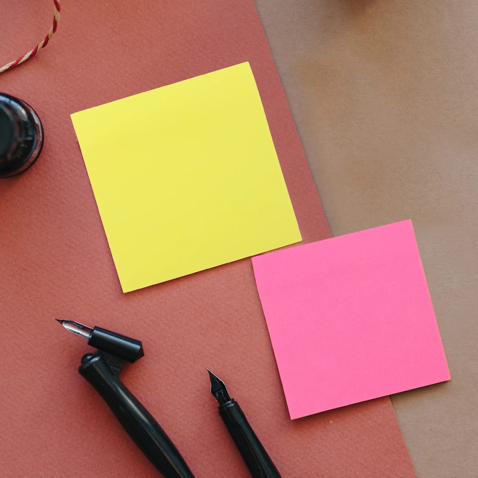 

6Pcs Compact Notes Pad Self Stick Pads Colorful Memo Pad for School Office Home Use Ideal Quick Reminders to Do Lists