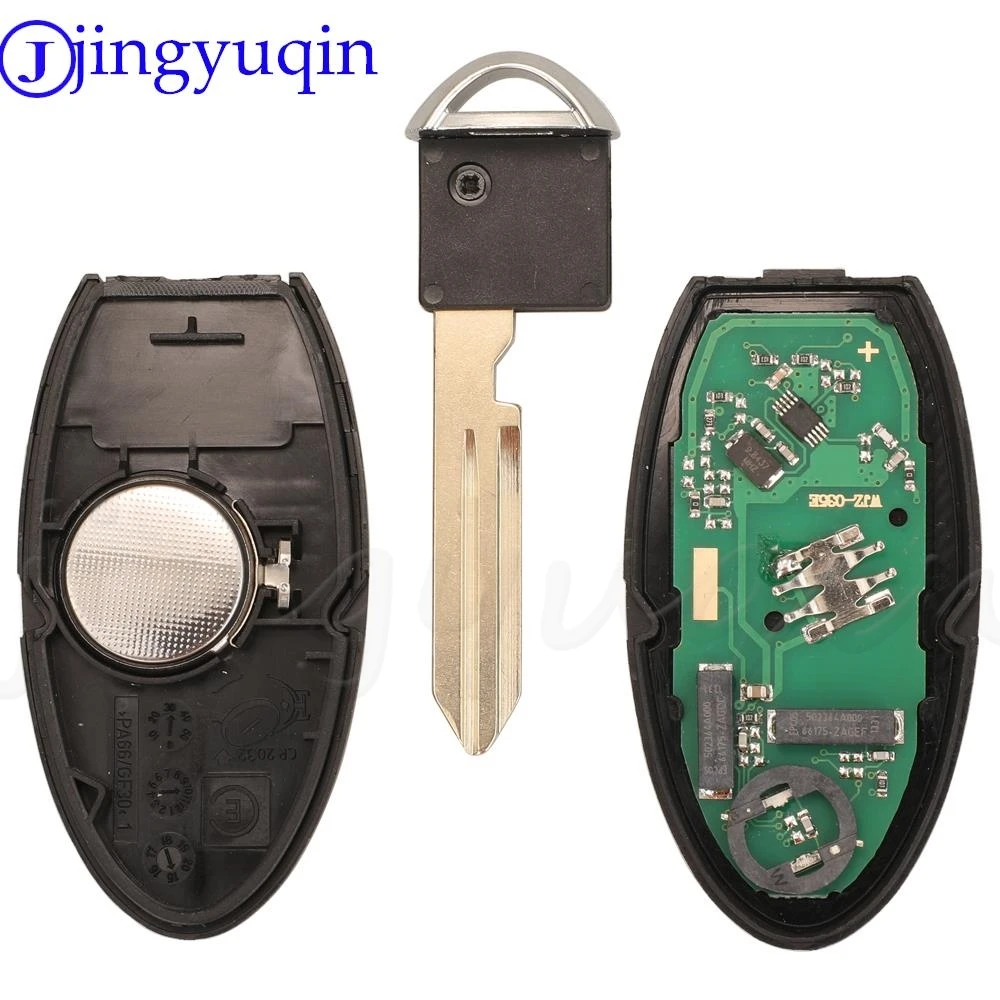 jingyuqin Keyless Smart Car Key Fob 315Mhz ID46 For Nissan Altima Teana Maxima Murano CrossCabriolet KR55WK48903 KR55WK49622