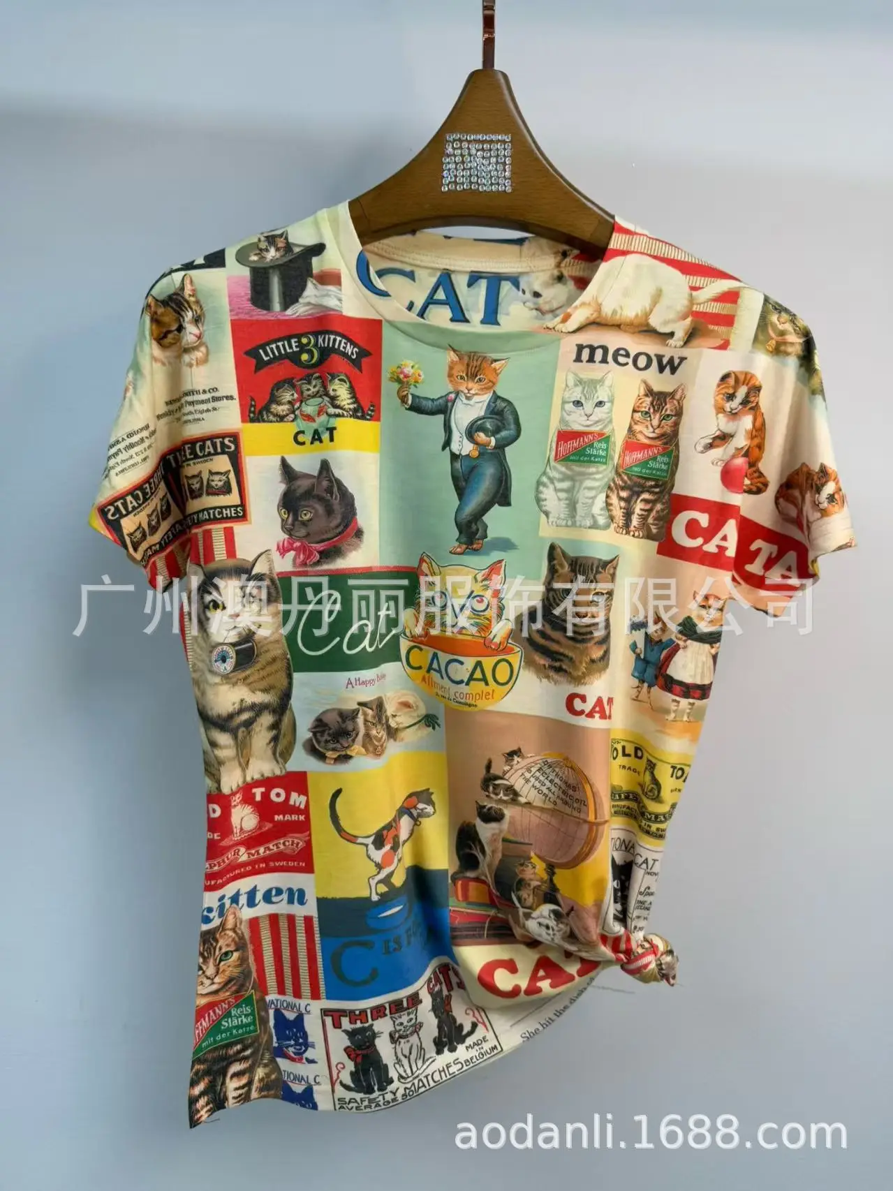 2026 Cartoon Animal Printed T Shirts Women Clothes Vintage Style Casual Short Sleeve Summer Tops Tee Female Женская Одежда