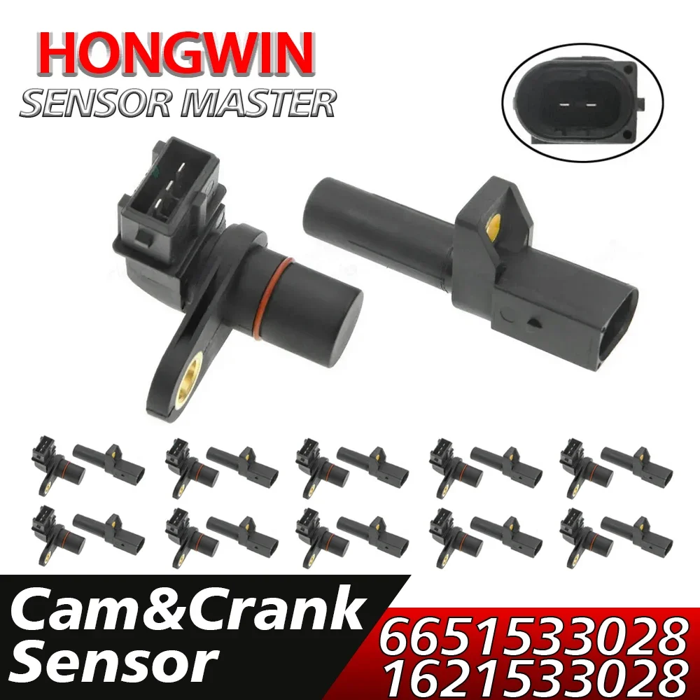 Camshaft &Crankshaft Position Sensor 6651533028 1621533028 For Rexton Actyon Stavic Kyron D20DT D27DT 2003 2004-2009 2011 2012