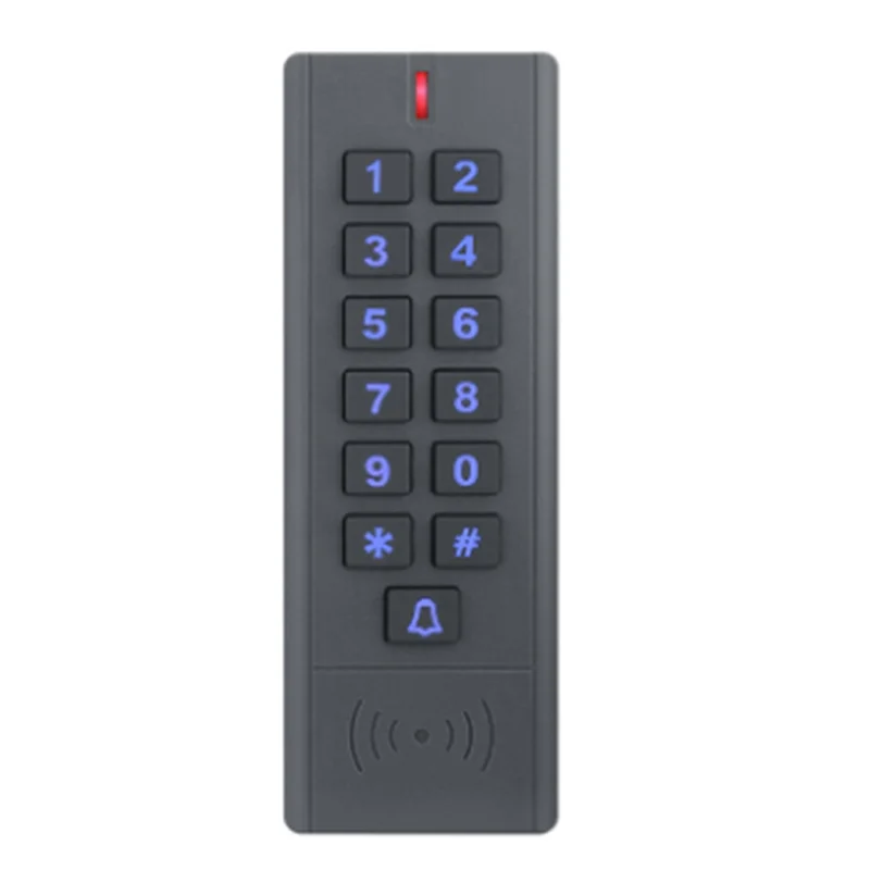 

A73E-Access Controller 125Khz RFID Keypad Waterproof Proximity Entry Door Control System Supports 1000 Users DC 12V-24V