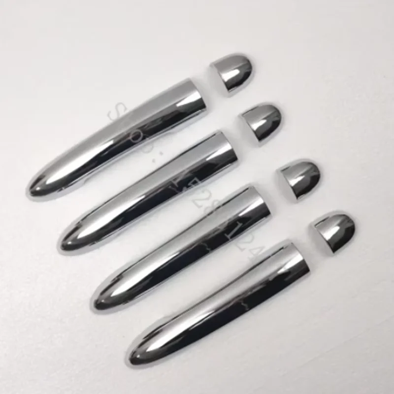 For Renault Megane 2 ii MK2 ABS Chrome Side Car Door Handle Cover Catch Trim Overlay Molding Garnish car Accessories