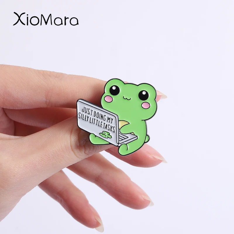 Эмалированные-булавки-с-милой-лягушкой-и-кофе-металлические-броши-модный-значок-на-лацкане-рюкзак-одежда-ювелирные-изделия-подарок-для-друзей