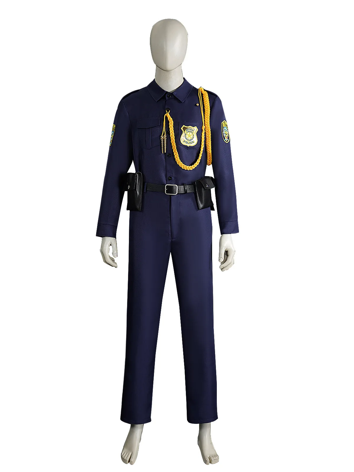 

New Arrival Zootopia 2 Cos Ni Police orm Anime Costume Set loween Men's Outfit Police Officer School orm