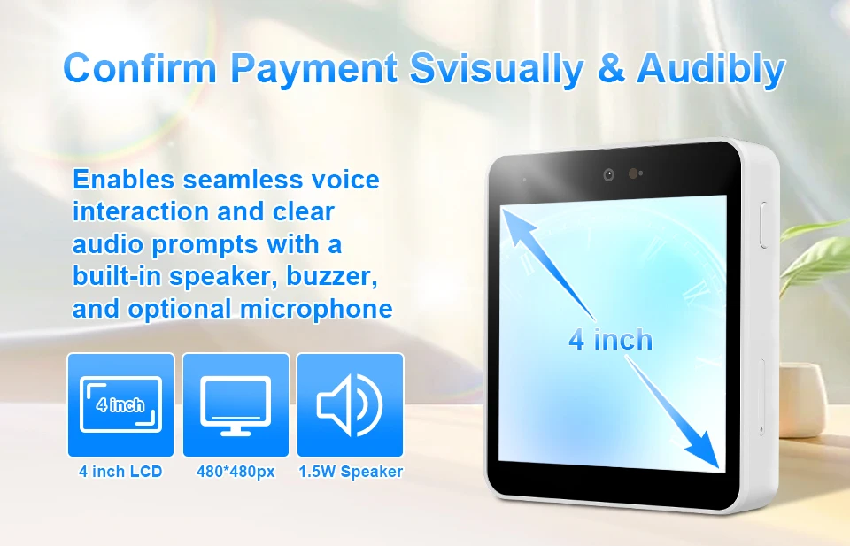 

Бесконтактное мобильное смарт-устройство для оплаты New POS Payment Device с поддержкой EMV Z80
