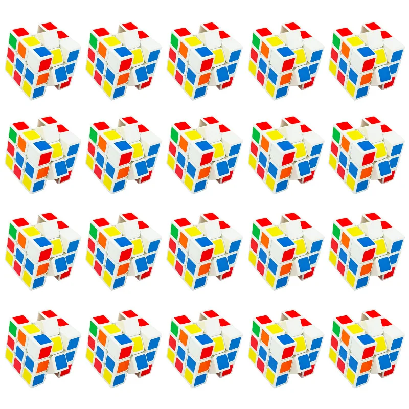 

5Pcs Children's Puzzle Toys 3.5cm Magic Cube Small Toys Thinking Training Creative Toys Fingertip Fun Magic Cube Toys