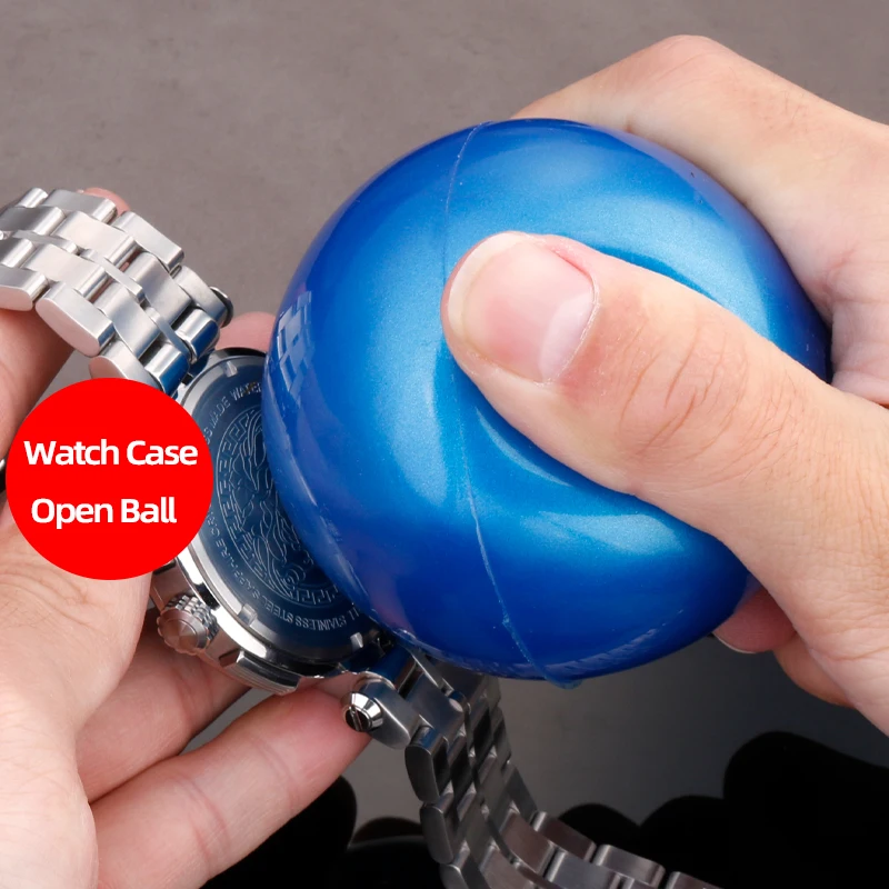 

Watch Case Open Ball Blue 7cm Diameter Durable Rubber Safe Reliable Portable Watch Friction Ball for Professional Repair Tool