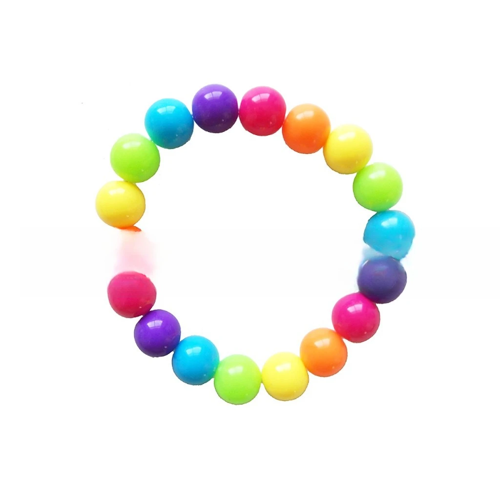 إكسسوارات الثمانينيات تنورة توتو ملونة وعصابة رأس وقلادة وسوار بدلة ألوان للحفلات النيون