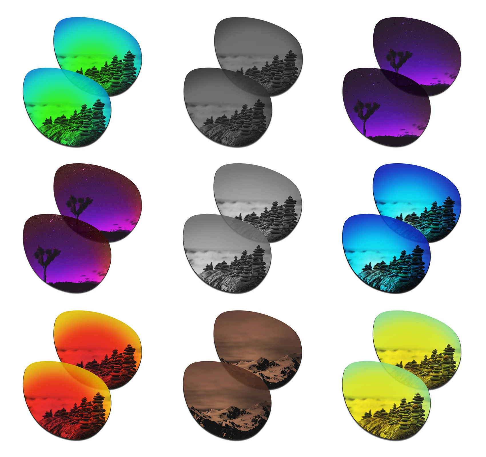 

SmartVLT Polarized Replacement Lenses Compatible with RayBan RB3457-59 RB3457 59mm Sunglasses -Multiple Options