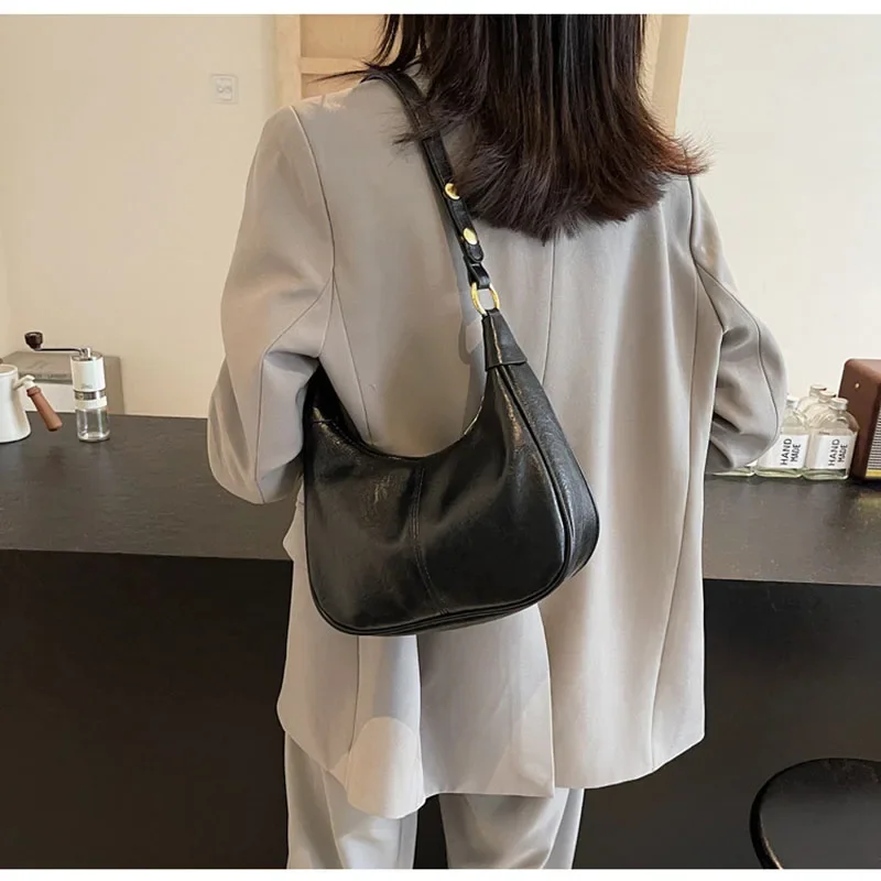 

Underarm Bag For Women New Tide Solid Color Casual Texture Fashion One Shoulder Bags Fashion designer bag Purses Bolasa