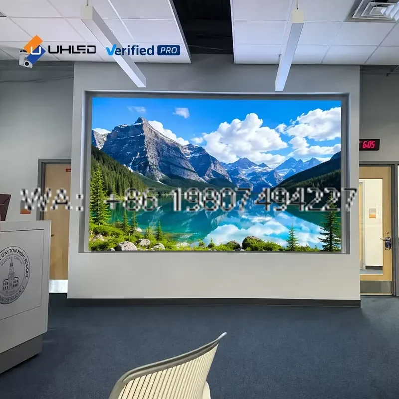 for UHLED P0.95 P0.78mm Indoor Cob Led Display 3840/7680Hz Micro Led Video Wall Cob Led Screen for Conference Room Project