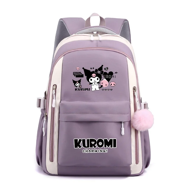 

MINISO Kulomi Melody Рюкзак женский, милый школьный рюкзак большой вместимости для учащихся начальной и средней школы