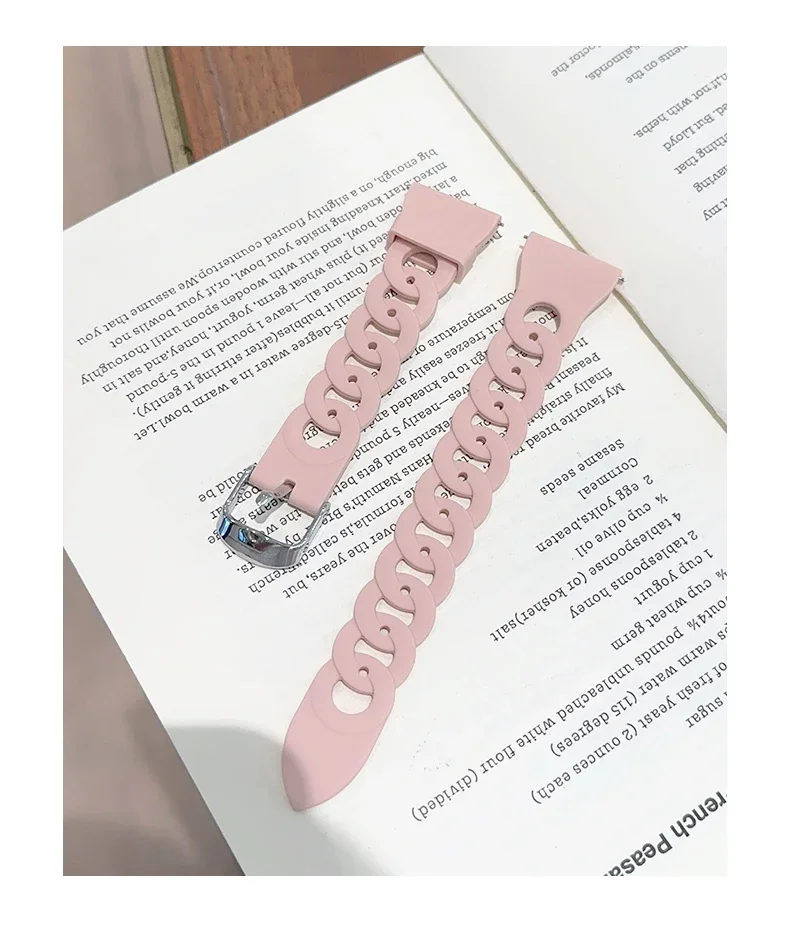 سوار رياضي 20 ملم لساعة سامسونج جالاكسي 7 4-5-pro-6-كلاسيك/أكتيف 2 40 ملم 44 ملم سيليكون 22 ملم سوار هواوي GT 4-3-2 برو