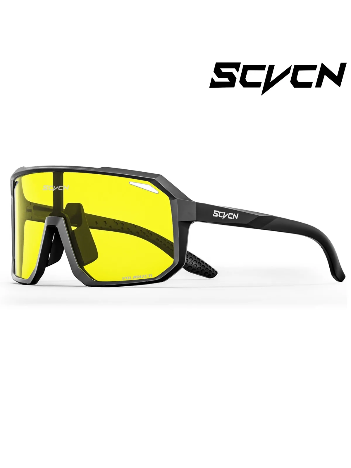 AliExpress SCVCN Yellow Polarized Sunglasses for Driving Night Cycling Glasses Fashion Bicycle Mountain Bike