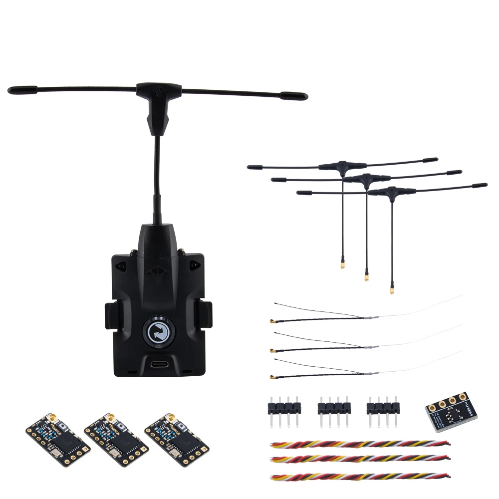 

Original TeamBlackSheep TBS Crossfire Micro TX V2 Starter Set with 3PCS Crossfire Nano RX SE for FPV Racing Freestyle Long Range