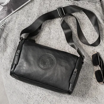 Nowa męska torba na ramię Torby na ramię Casual Outdoor Sling Bag Modna mała kwadratowa torba dla mężczyzn bolso мужские сумки на плечо