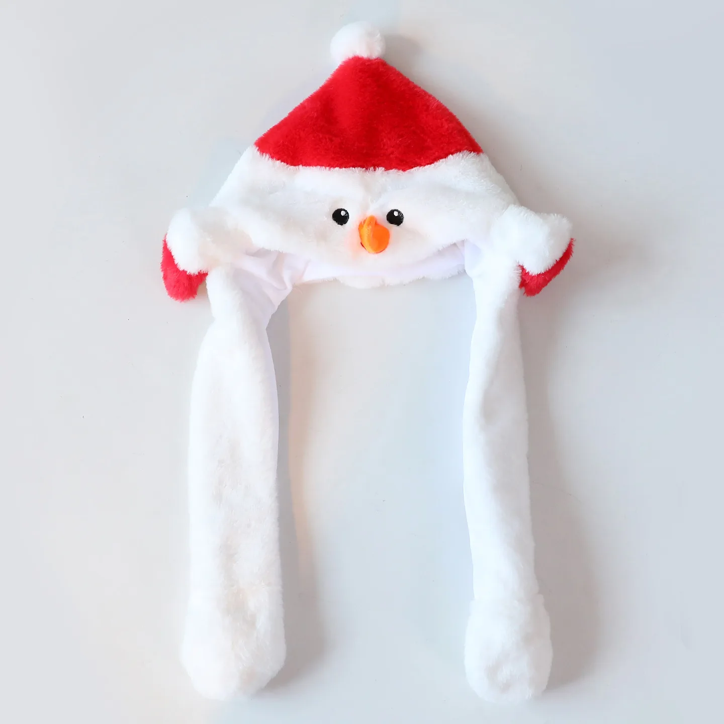 Animated Santa Hat Charming Moving Christmas Hat  Christmas Hat Comfortable For Holiday Celebrations Festive Gatherings