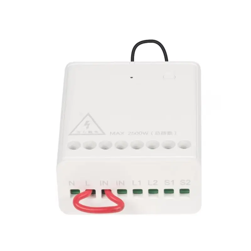 

ABSQ-Two-Way Control Module Smart Home Wireless Relay Switch Controller 2 Channels Work For Mi Home And Homekit