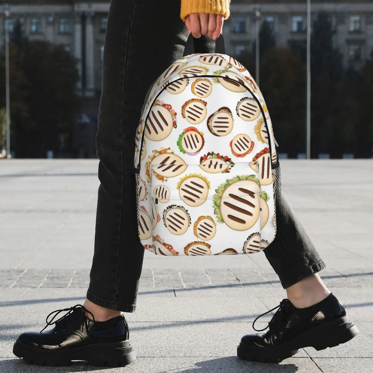 Arepas Pattern Venezuela Backpack Student BookBag Boys Girls School Bag Laptop Shoulder Bags