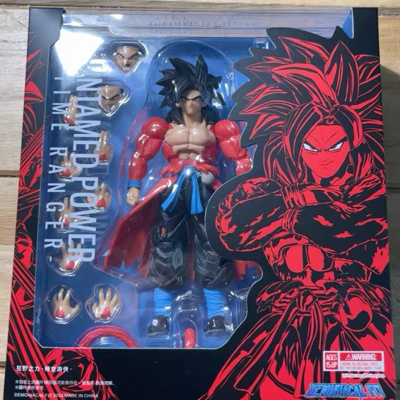In Stock Dragon Ball Demoniacal Fit DF SHF SSJ4 Goku Untamed Power
