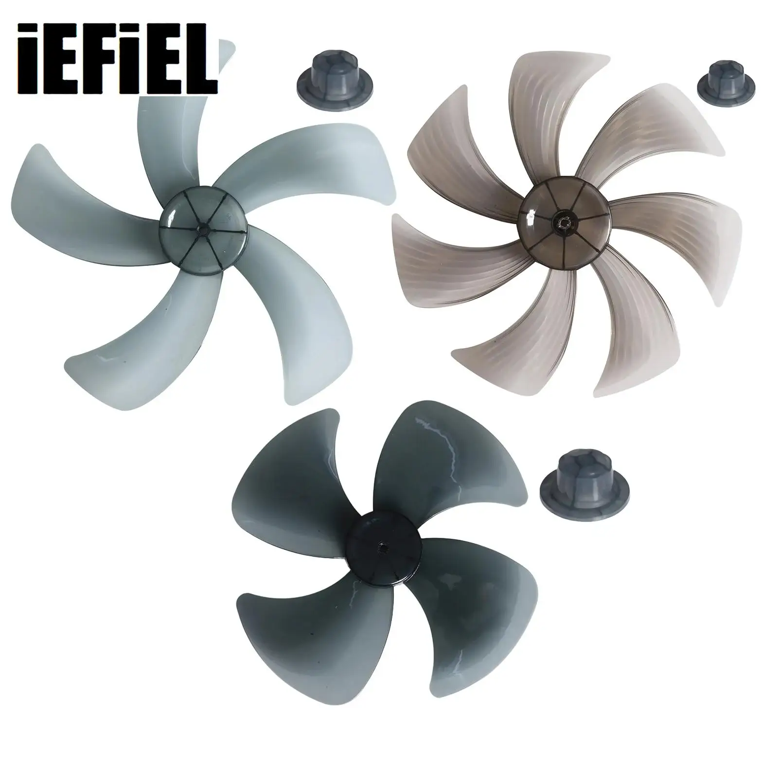 4-7 Leave Plastic Fan Blade Replacement for 14/16'' Pedestal Fan Stand Fan Table Fan Accessories Household Standing Pedestal Fan