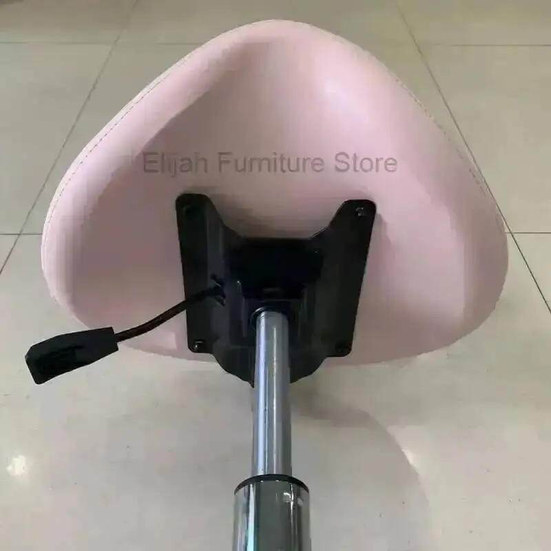 Hairdressing Wheels Barber Stool Chairs Pink Vanity Salon Stylist Ergonomics Chairs Barber Shop Chaise Coiffure Beauty Reception