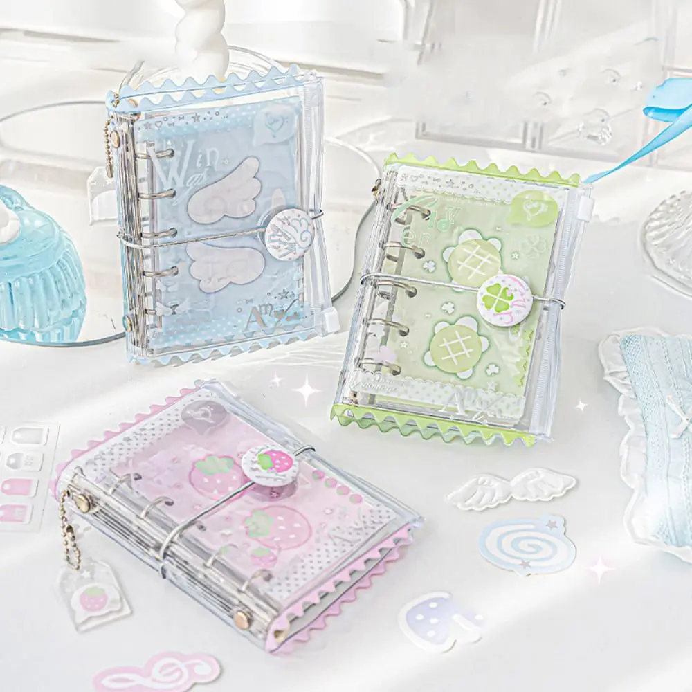 

Stationery Hand Ledger M5 Pocket Binder Notebook Mini Portable Loose-leaf Notebook Binder Cute Hand Account Book School