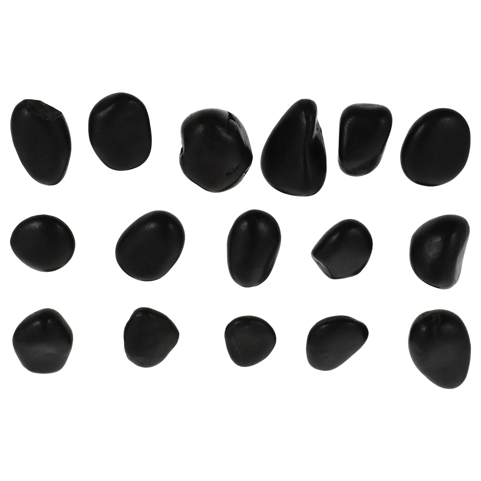 

16Pcs Hand Painted Stones DIY Flat Smooth Pebbles Drawing Rocks Creative Art Garden Fish Tank Decoration Supplies