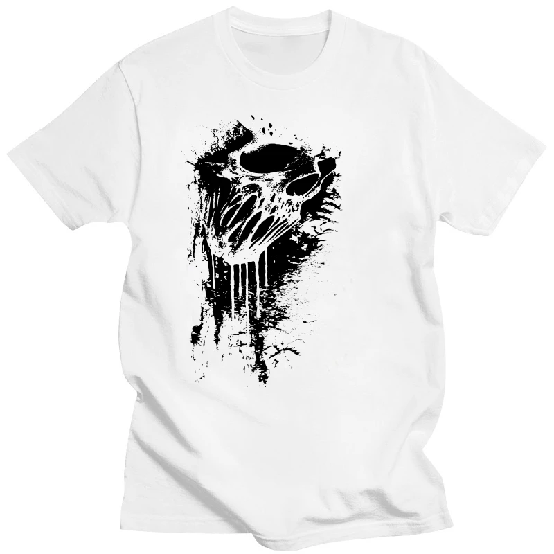 Spiral Bat Curse Men White T-shirt