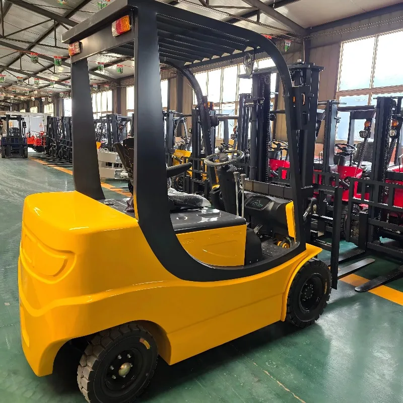 Customized High Quality Small Electric Forklift with 1 Ton Capacity Lithium Battery Four Wheel Drive Forklift