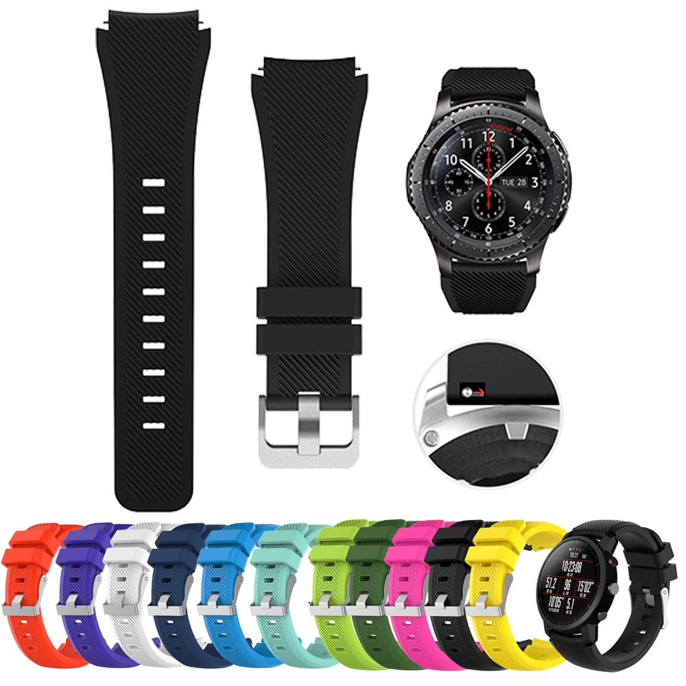 22Mm Silicone Strap… - image