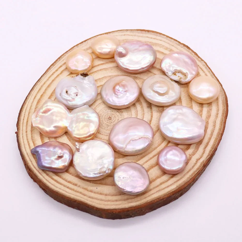 Natural Random Multi-color Buttons Baroque Pearls Irregular Scattered Pearls DIY Jewelry Handmade Materials Exquisite Gifts