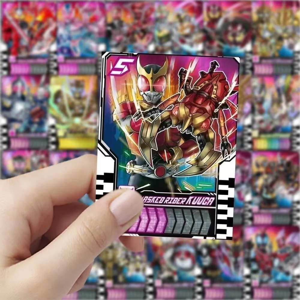 60pcs Bandai Kamen Rider Gotchard Series Self-made Adhesive Card Can Be Linked To Dx Transform Waist Belt Driver Collection Card
