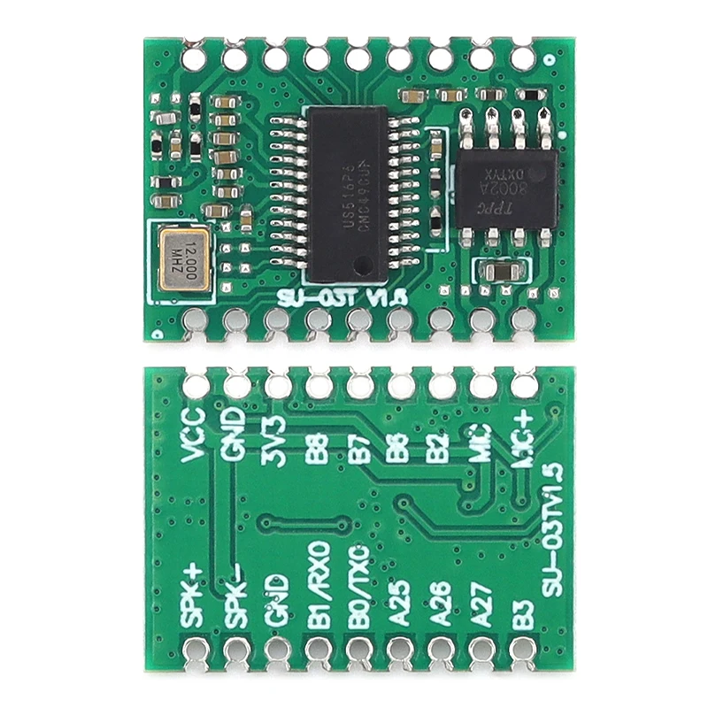1/5/10Pcs SU-03T Programmable Voice Recognition Control Module for AI Intelligent Voice Recognition