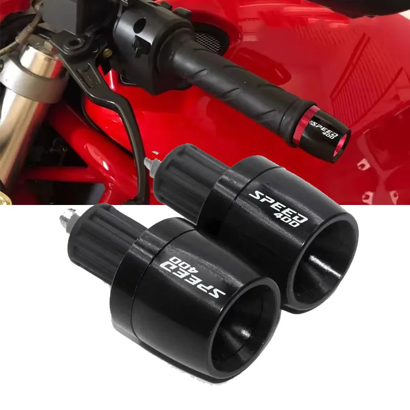 

Для Speed 400 Scrambler 400X Speed400 2023-2024 аксессуары для мотоциклов, руль, балансировочная заглушка, слайдер, ручка, концевые ручки