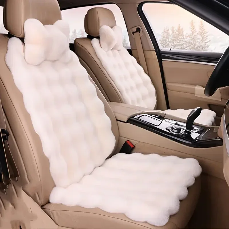 Breathable Warm Car Seat Cushion Insulating Comfort Pad Universal Fit for Sedan SUV Travel Business Daily Use Car Accessories
