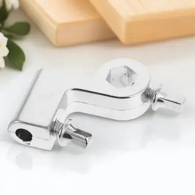 ملحقات أدوات الطبل، رف خافق الدواسة، هيكل بلاستيكي معدني قوي، دعم ثابت، مناسب عالمي لطبلة الجهير