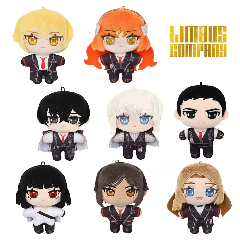 Juego Limbus Company Plushies Don Quijote Hong Lu Yi Sang Sinclair Ishmael Ryoshu Heathclif Cosplay llavero de felpa colgantes de muñecos