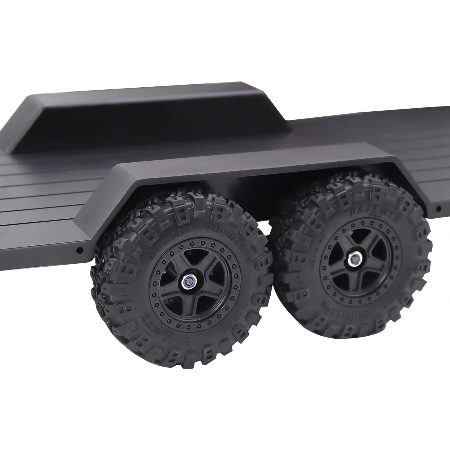 TRX4M Przyczepa użytkowa ABS ze zaczepem do holowania za samochodu do 1/18 RC Crawler Car TRX4-M Defender Bronco Scale Upgrade Parts