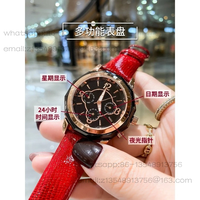 

Часы женские механические с большим циферблатом, быстрая доставка