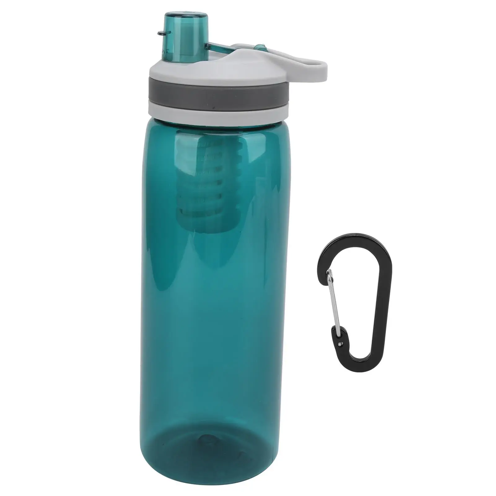 

770ml Portable Water Filter Bottle for Camping, Hiking & Emergency Purification - Outdoor Drinking Solution