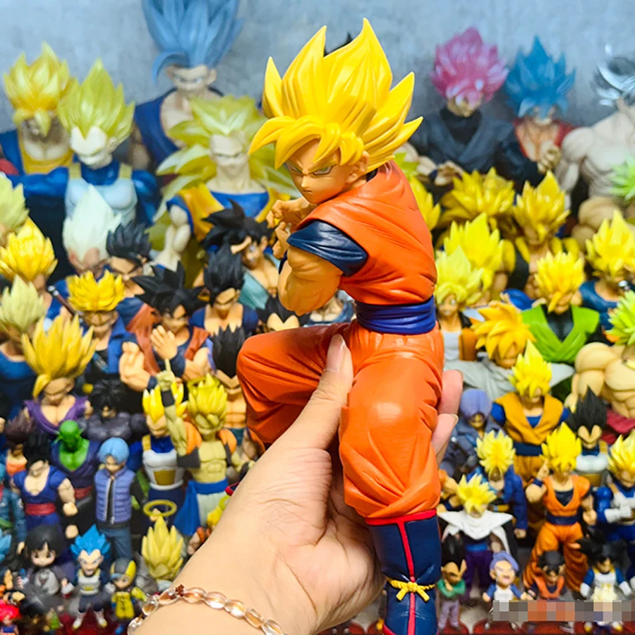 Banpresto Dragon Ball Z Anime Figurines Grandista Super Saiyan Goku PVC Action Figures DBZ Figurals Collectible Model Toys