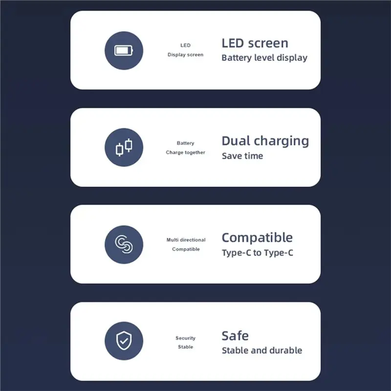 A98Z NP-SA100 For Sony 50W PD Dual Smart Digital Charge Intelligent Chip Overheat Protection Type-C Fast Charge Battery
