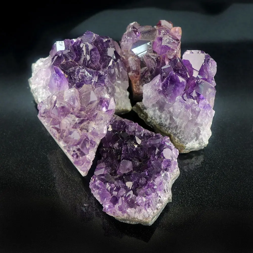 Natural Home Decor Rocks Crafts Crystal Point Energy Gemstones Spiritual Healing Wand Quartz Stone Amethyst Crystal