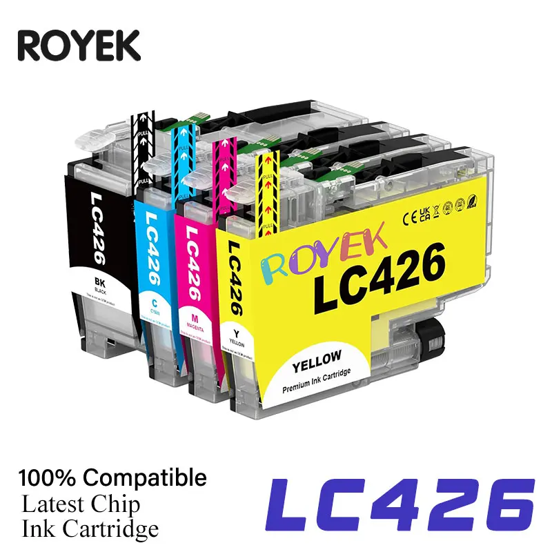 

LC426 LC426XL 426XL Ink Cartridge For Brother LC 426 XL Compatible MFC-J4335DW MFC-J4340DW MFC-J4535DW MFC-J4540DW Printer