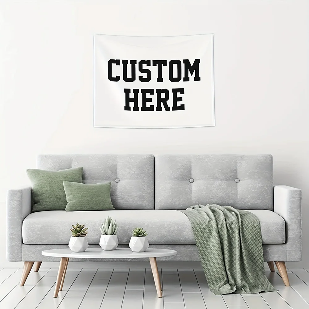 1Pc Custom Tapestry - Upload Images for Personalized Backgrounds and Photos & Text, Posters, Banners for Bedrooms, Anniversaries, Birthdays, Weddings, Mother's Day, Home Decor, Parties, Halloween, Thanksgiving Decorations, Birthday Gifts, Party Decorations, Photography Backgrounds, Durable Materials, Gift Shoppers, Event Planners