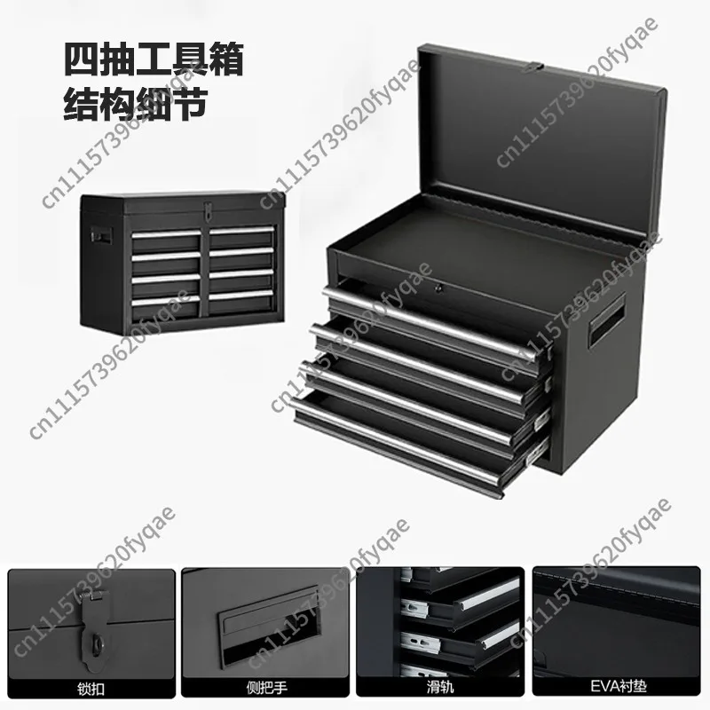 Tool cart Combination cart Tool box Mobile iron sheet tool cabinet for workshop Small cart Turnaround truck with wheels